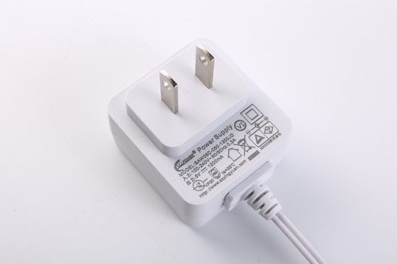 USB Universalschwarz-weiße Farbe wechselstrom-DC-Stromadapter-6W 5V 6V 9V 12V
